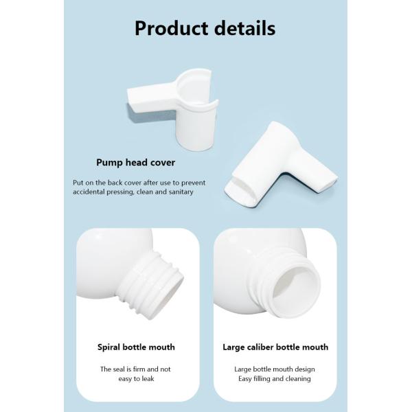 Cleansers 180ml бутылки масляного насоса перевозчика макияжа пряжки PP очищая лицевые