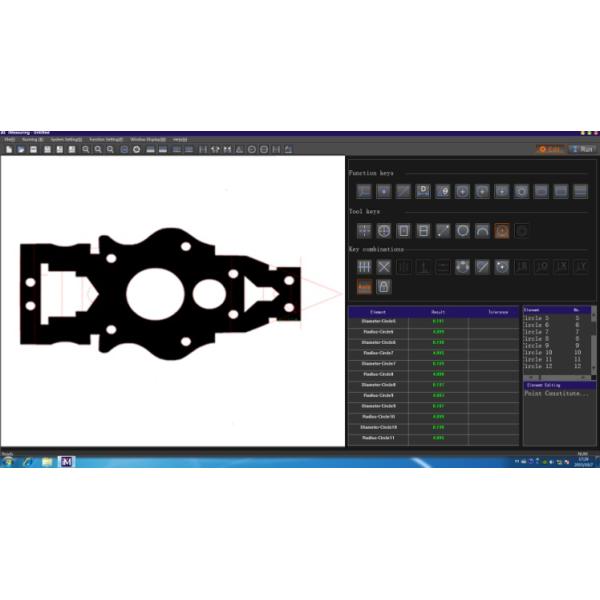 High Accuracy Auto Instant Vision Measuring Machine User Friendly Vision Measurement