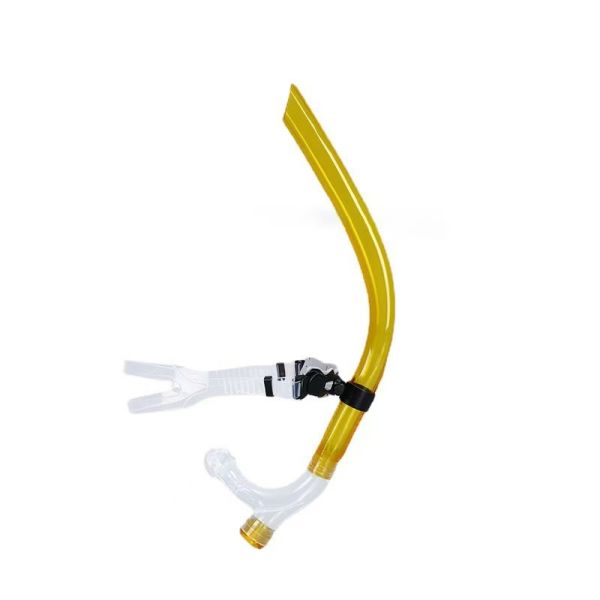 Soft Silicone Snorkeling Breathing Tube Customized Durable Freediving Breathing Tube