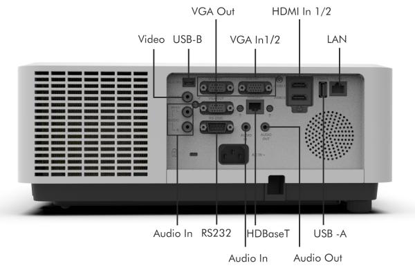 8200 Lumen High Brightness DLP Laser Projectors WUXGA