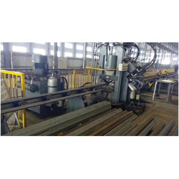 High Efficiency CNC Angle Punching Machine , CNC Angle Shearing Machine