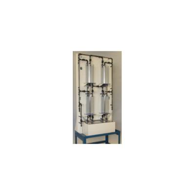 Aluminum Frame Hydrology Laboratory Equipment Flow Level Control Training Bench