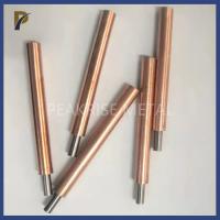 électrodes de cuivre matérielles de tungstène du tungstène 40WCu d'alliage d'électrode de bloc d'en cuivre d'électrode damascène de cuivre de tungstène