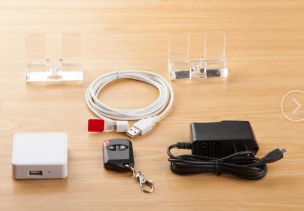 COMER New Arrival 2 channel alarm box Retail Tablet/MobilePhone/Cell Phone Security Display