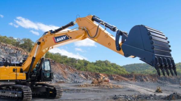 Énergie minière SY485 Distributeur de système hydraulique tuyau à godet pour excavateur tuyau en fer