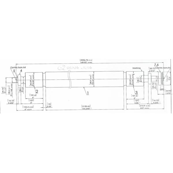 Сплавленный вал с шелковой коробкой для печи для закаленного стекла