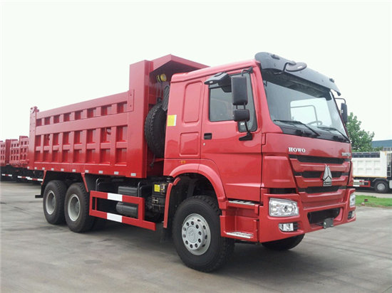 20CBM Heavy Duty Dump Truck Euro 2 31 - 40t Manual Transmission Type