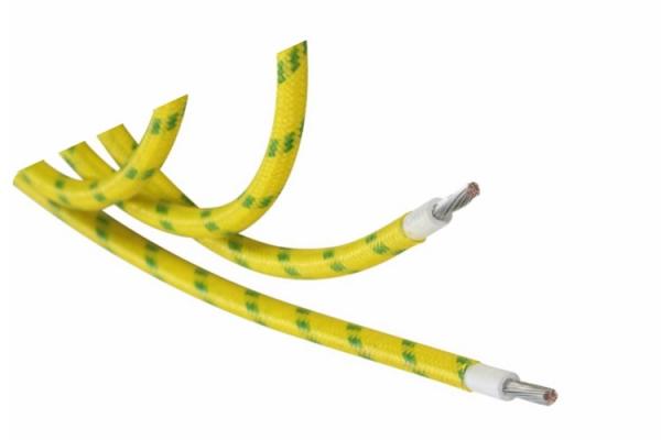 Braided Fiberglass Insulated Copper Wire UL3122 20awg 18awg 16awg UL Certificated