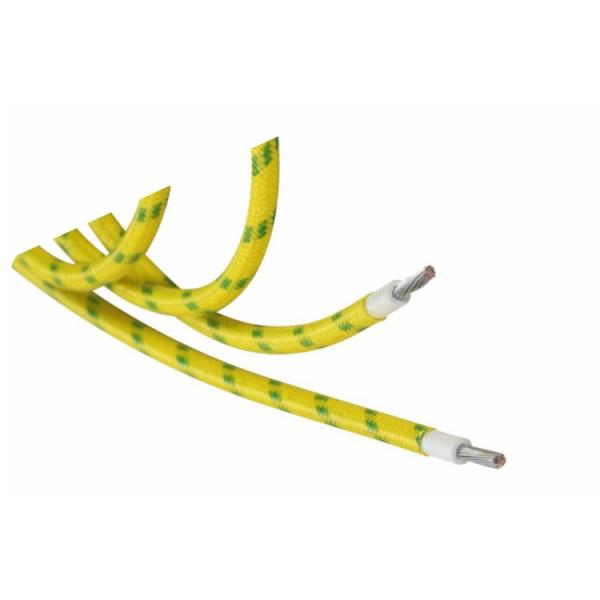 150 Celsius 300V Silicone Rubber Wire Insulated AWM3068 Construction 7/0.10mm