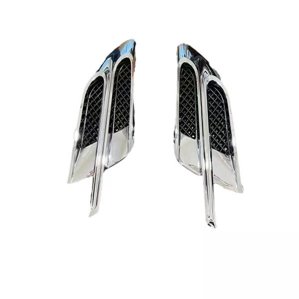 Hot Selling Car Parts Fender Grill Electroplated plastic Chrome Fender air Vent for Bentley Bentayga