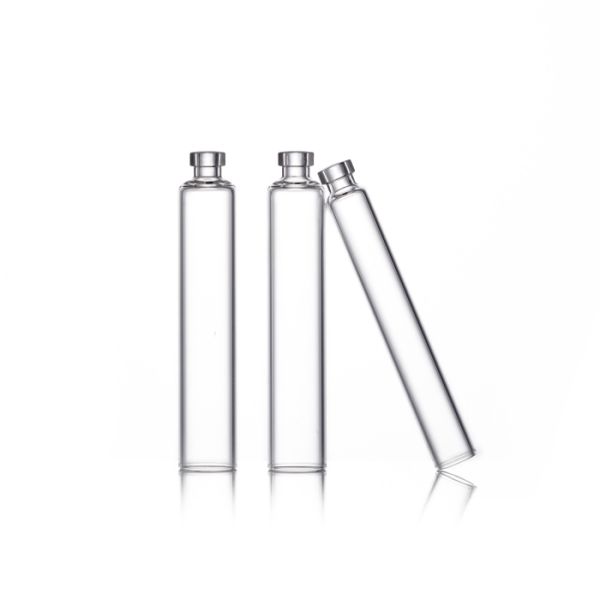 1.5ml 1.8ml 3ml Transparent Medical Empty Disposable Glass Cartridge Pharmaceutical Use