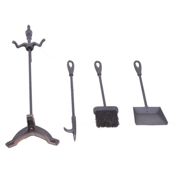 Outdoor Antique Bronze Cast Iron Wood Burning Fireplace Free Standing