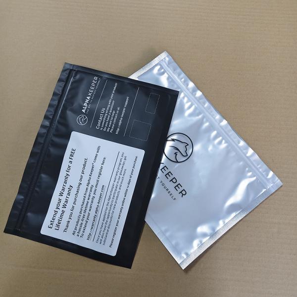 Customizable Aluminum Foil Ziplock Bags | Moisture-Proof, Smell-Resistant & Reusable for Food, Cosmetics, Medical Storage | Multiple Sizes & Eco-Friendly Options