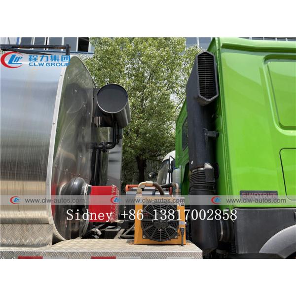 Acier inoxydable Asphalt Paving Truck de HOWO 6x4 Q304-2B