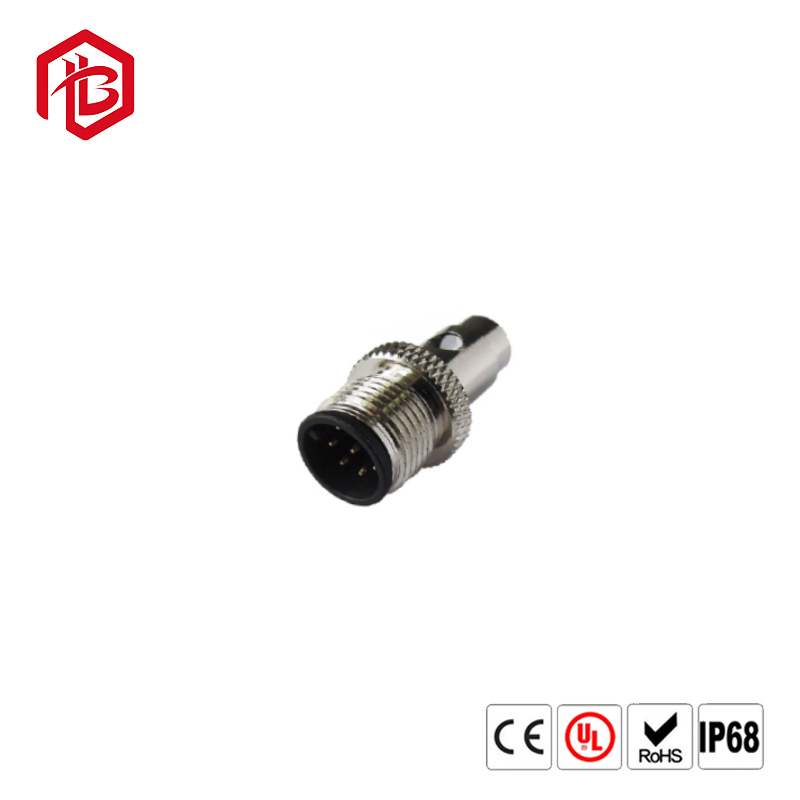 IP67 круговой женский мужчина M12 2 3 4 5 6 фронт 8 Pin - соединитель провода круглого кабеля СИД держателя панели водоустойчивый