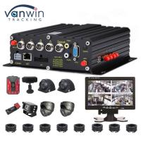 Enregistreur de voiture 4CH avec GPS DVR 1080p