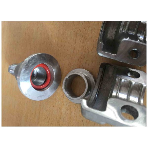 End Closure For Plastic Pipes Compatible With Hydrostatic Testing Machines Ensuring Leak Proof Sealing For Plastic Tubing