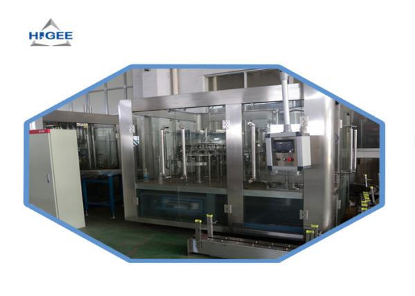 8000 BPH Carbonated Drink Filling Machine For Commercial White Spirit Plant