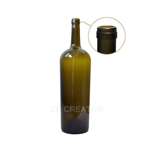 Cork Finish Grand Reserve Empty Wine Glass Bottle 1500ml Bordeaux Glass Bottle 920g 1937K-2B