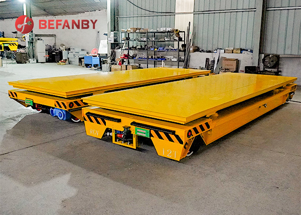 Interigent 12T Lift Device Rail Guided Vehicle With Steel Plant