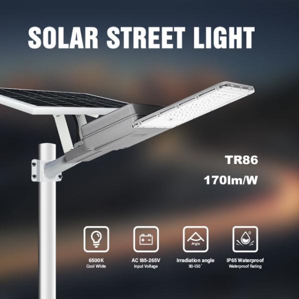 O alumínio separou a lâmpada de rua exterior posta solar conduziu C.C. 300W 400W IP66 da luz de rua