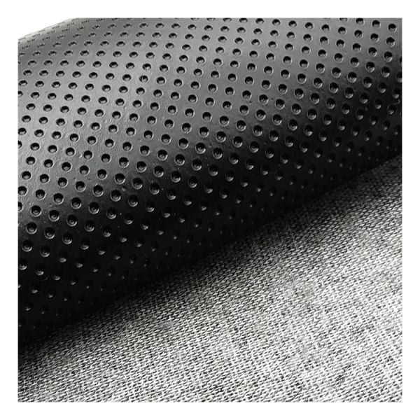 Wear Resisting Pvc Punched Leather Artificial Synthetic Leather Luggage Bag Chair Sofa Leather Fabric