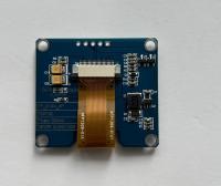 1Módulo de pantalla PMOLED de 54 pulgadas con PCBA 128X64 Resolución 120c/d Interfaz IIC