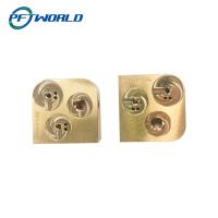 As peças de gerencio de bronze do CNC, C36000 bronze, precisão fizeram à máquina as peças