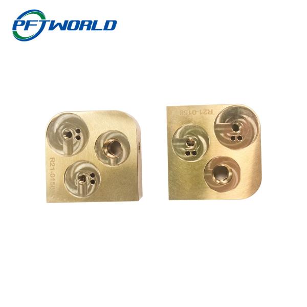 As peças de gerencio de bronze do CNC, C36000 bronze, precisão fizeram à máquina as peças