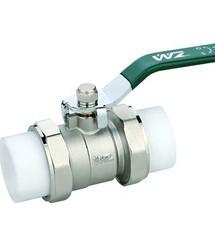 5.0MPa Brass PPR Ball Valve, 1/4 - 2 NicKel / Chrome Plated Metal Valves