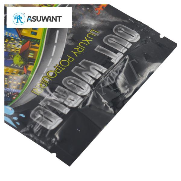 35 Grams Moisture Proof VMPE Lockable Medicine Mylar Bags