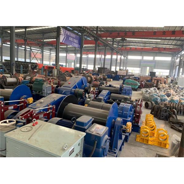 110v/60hz Industrial Electric Winch For Small / Medium Sized Machine Tool Parts