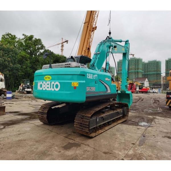 Модель двигателя Hino Hino J05E Эксплуатационный экскаватор Kobelco Green Sk200 Экскаватор мощностью 114 кВт