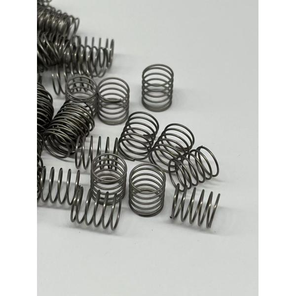 Custom 0.02mm Diameter 10u'' Gold Plated Brass Pin Contacts Springs For Male Gender And Salt Fog 72H