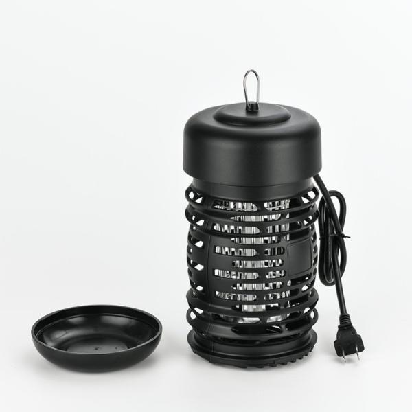 15W de lujo negro de color eléctrico de choque de mosquito Lámpara UV 395 enchufable Zapper de insectos