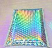 Antiwear Metallic Poly Bubble Mailer Bag Nontoxic Lightweight