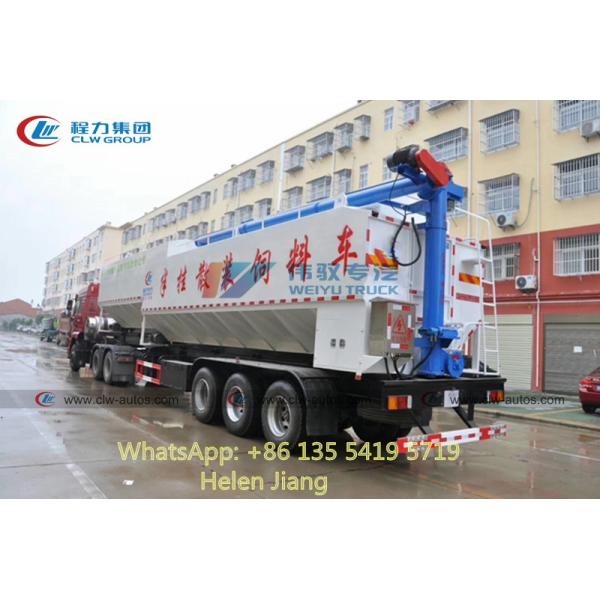 SGS Tri Axle 56M3 Hydraulic Auger Grain Truck Trailer