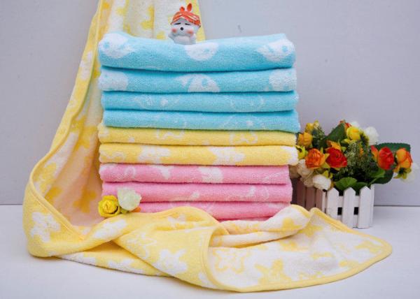Oversized Cosy Baby Shower Towel , Modern Colourful Newborn Baby Girl Towels