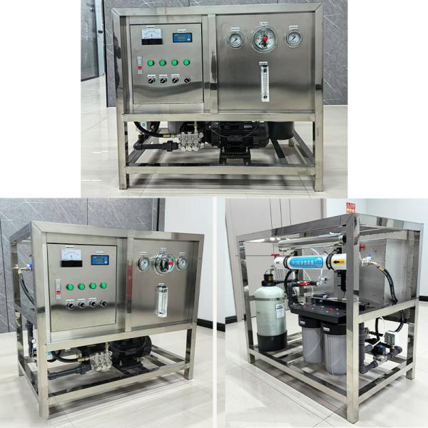 Seawater Desalination Device: a Seawater Desalinator That Can Filter Seawater, Thereby Converting It Into Drinking Water.