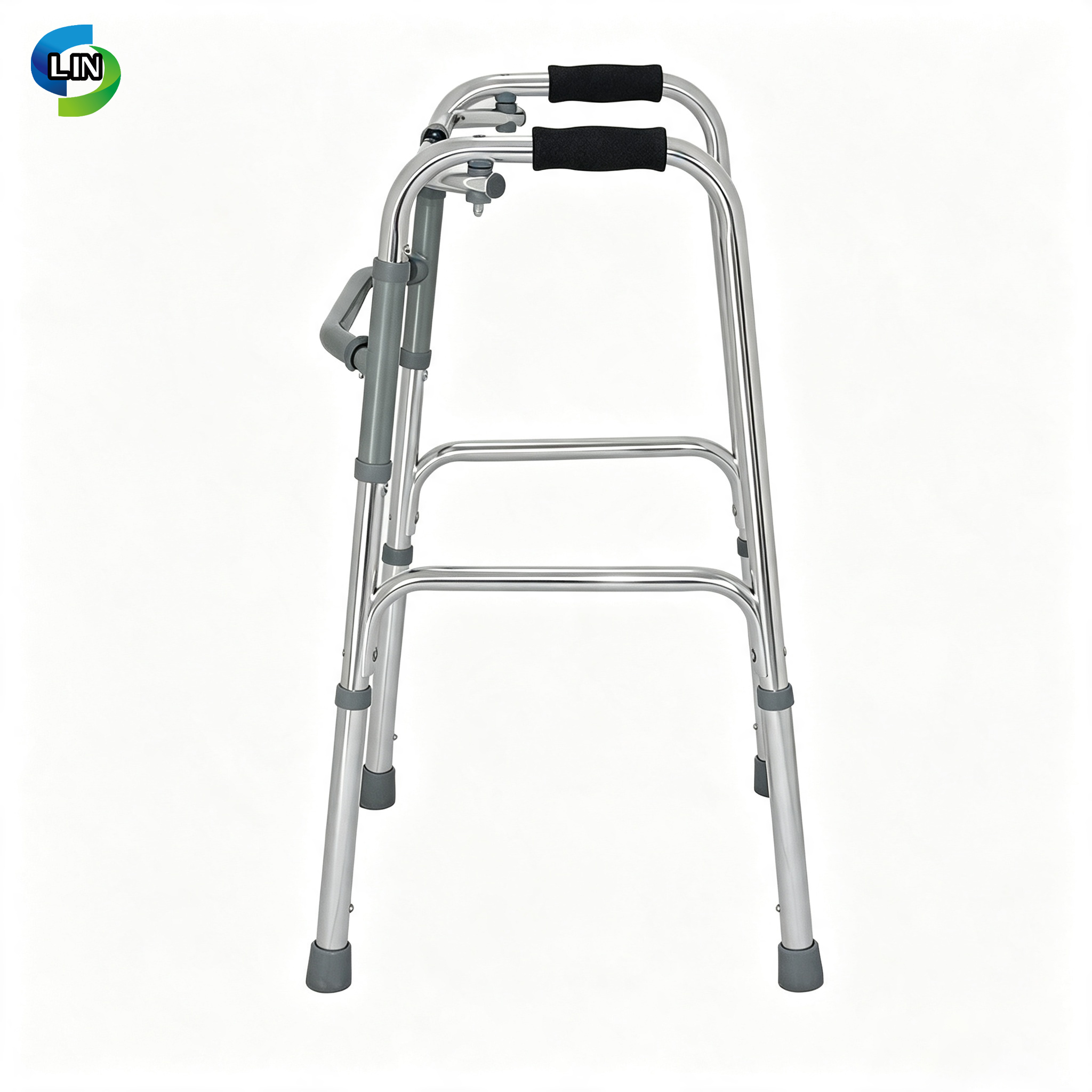 Lightweight CE Certified Medical Walker Frame for Sanitary Health Care and Rehabilitation Therapy