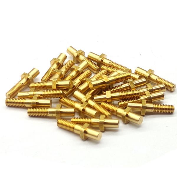 Custom Precision Brass CNC Parts Polishing / Coating Surface Brass Turning Parts