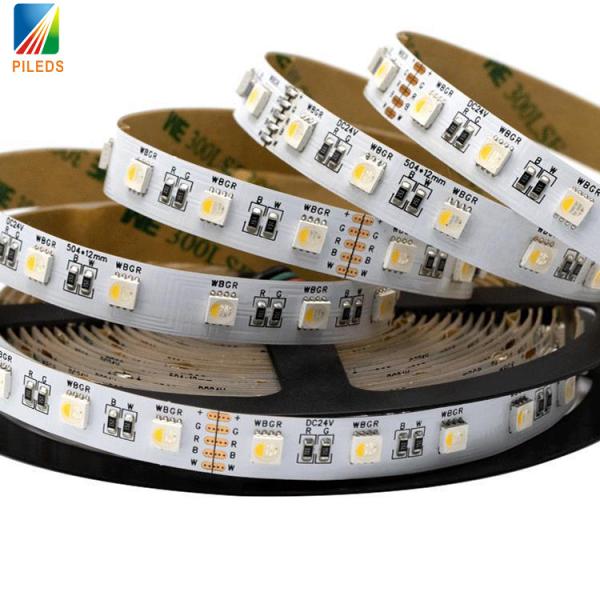 4 цвета в 1 чипе RGB+CCT светодиодный лента smd 5050 60led/m DC 12V 24V RGB CW WW RGBW RGBWW гибкая лента