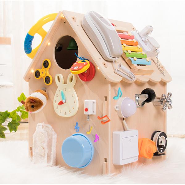 Montessori Educational Toys Busy Board for Enhancing Early Childhood Development