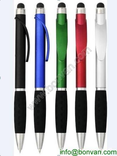 touch style pen,twist promotional pen, twist plastic gift pen