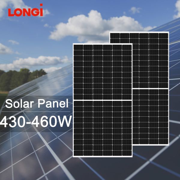 High Power Longi Solar Mono Double Glass PERC Solar Panels 440W 445W 450W 455W Solar Energy Module for Solar System