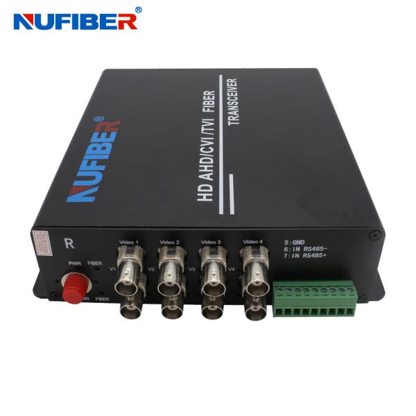 NF-8V1D-T/R-F20-1080P HD-CVI AHD TVI 1080P Coaxial Fiber Video Converter 8BNC 1RS485 For HD Cameras