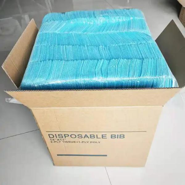 Disposable Dental Bibs Cloths 125pcs Tattoo Table Covers Clean Pad Waterproof Double Layer Tattoo Bib Sheet