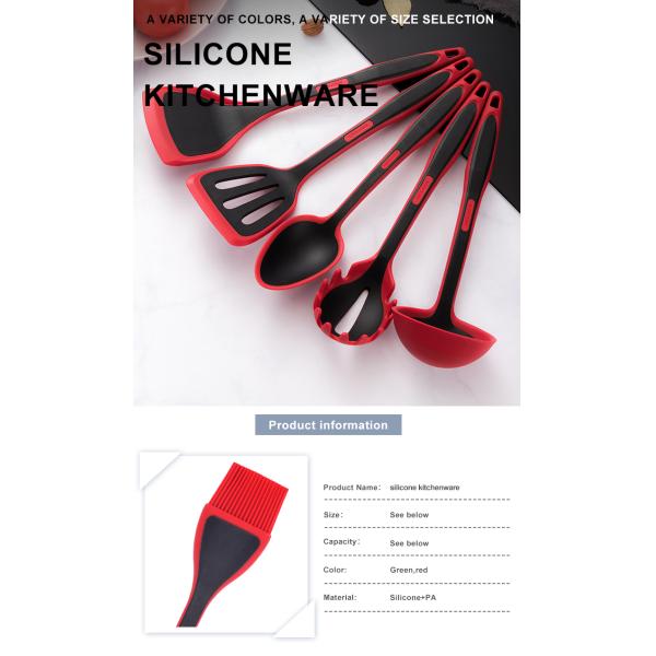 Подгонянная многоразовая не щетка пищевого масла силикона царапины