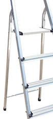 Lightweight Aluminum Step Ladder 5 Steps 150kg / 330lb Load Capacity