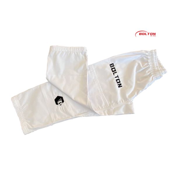 Kids Children Durable Embroidery Pearl Weave BJJ Gi  100% Cotton